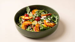 Autumn Peach & Feta Salad